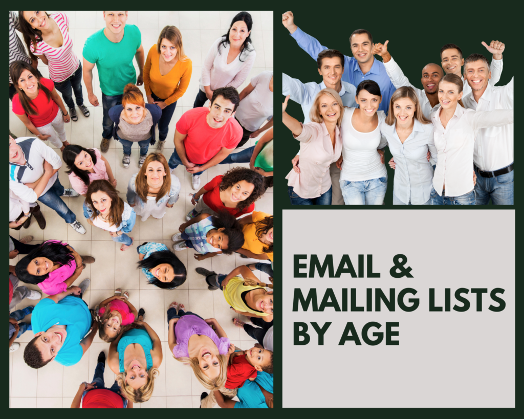 Age Email Lists & Mailing Lists