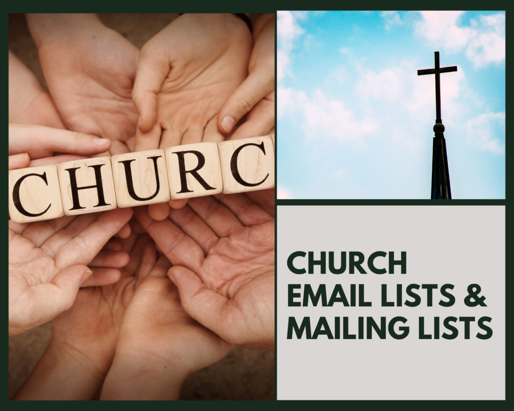 Church Email Lists & Mailing Lists