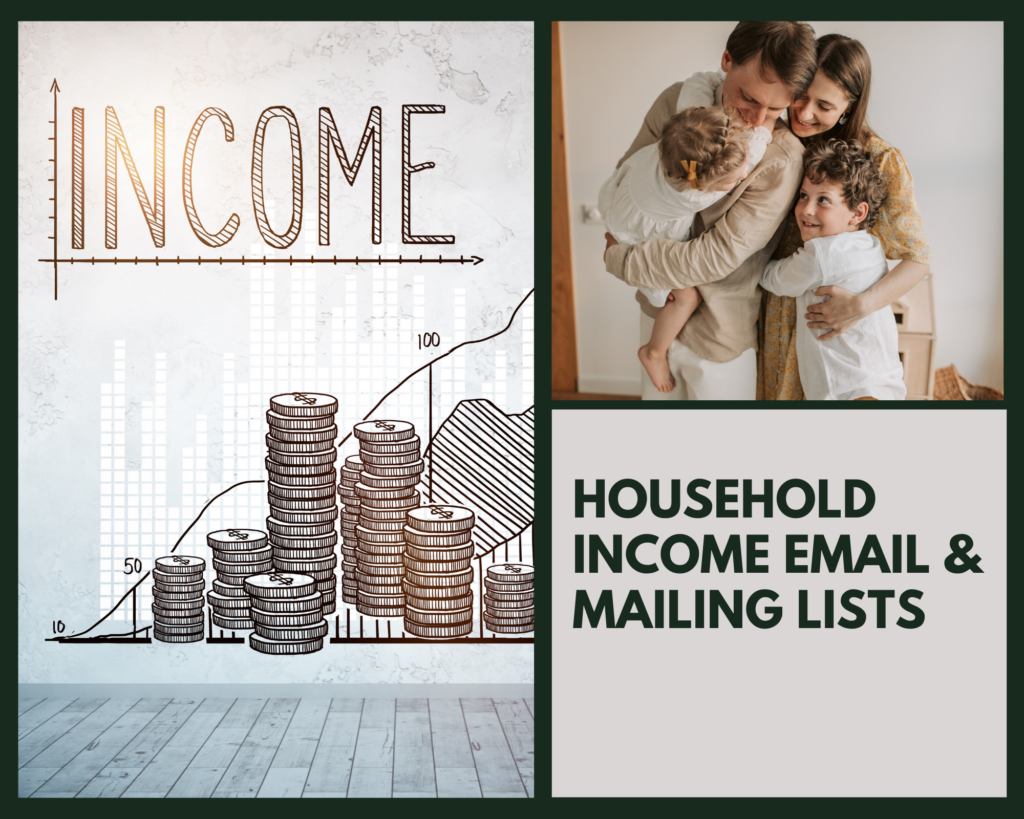 Household Income Email & Mailing Lists
