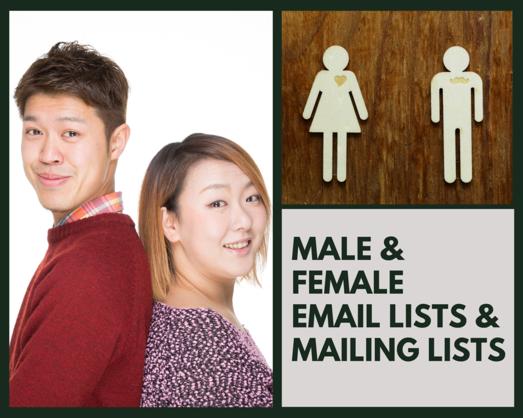 Male & Female Email & Mailing Lists