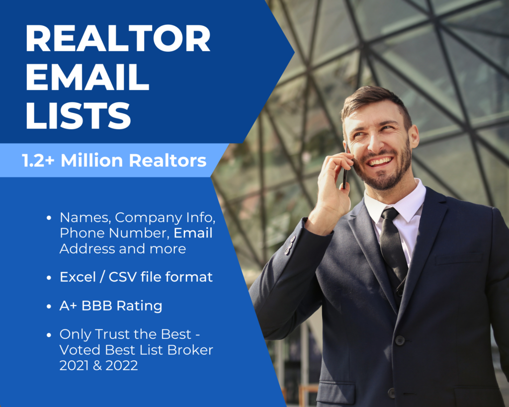 Realtor Email Lists