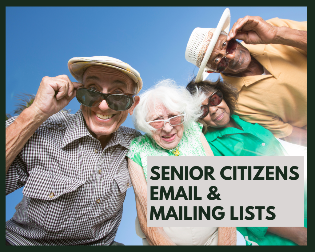 Senior Citizen Email & Mailing Lists