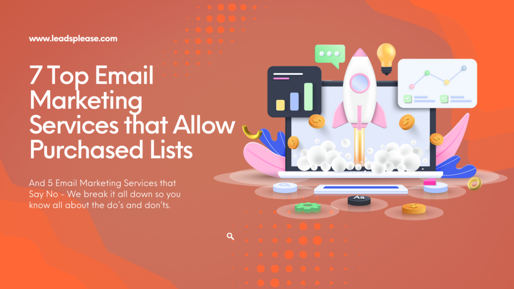 Email Marketing Services that Allow Purchased Lists