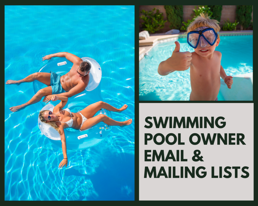 Swimming Pool Owner Email & Mailing Lists