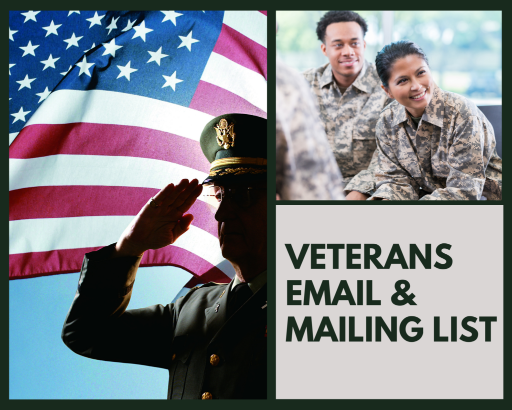Veterans Email & Mailing List