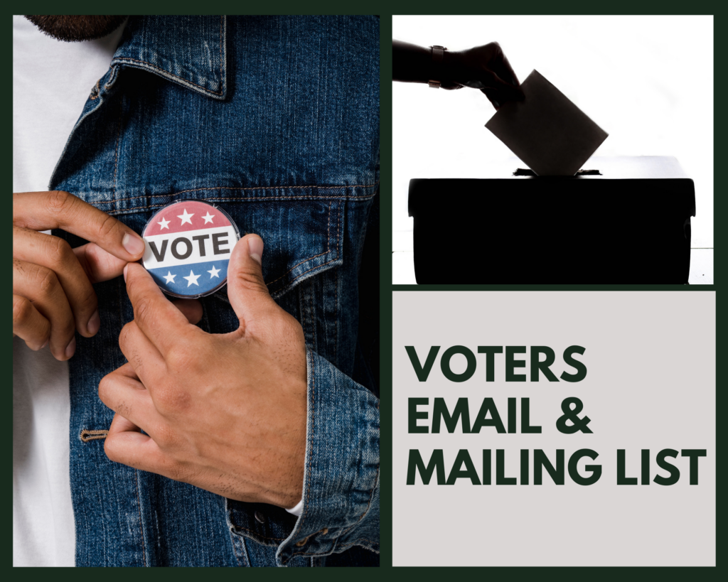 Voters Email & Mailing List