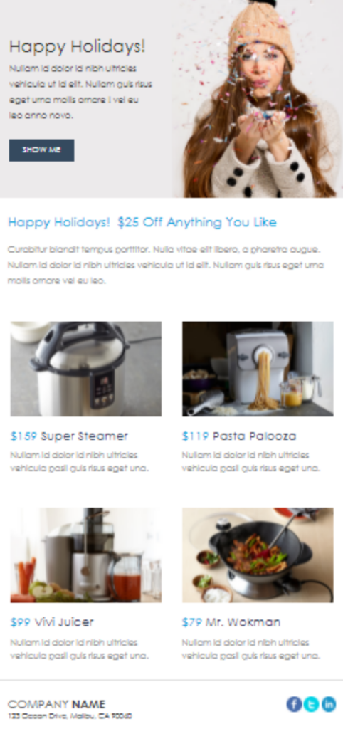 One of the best holiday marketing tips you can adopt this holiday season, is effective email marketing.